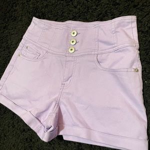Brand new. lavender shorts